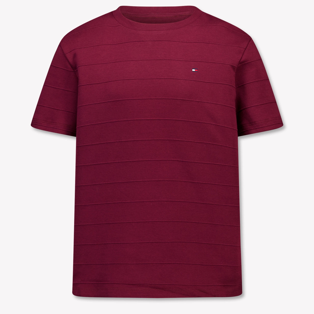 Tommy Hilfiger Kids Boys T-Shirt In Bordeaux