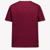 Tommy Hilfiger Kids Boys T-Shirt In Bordeaux