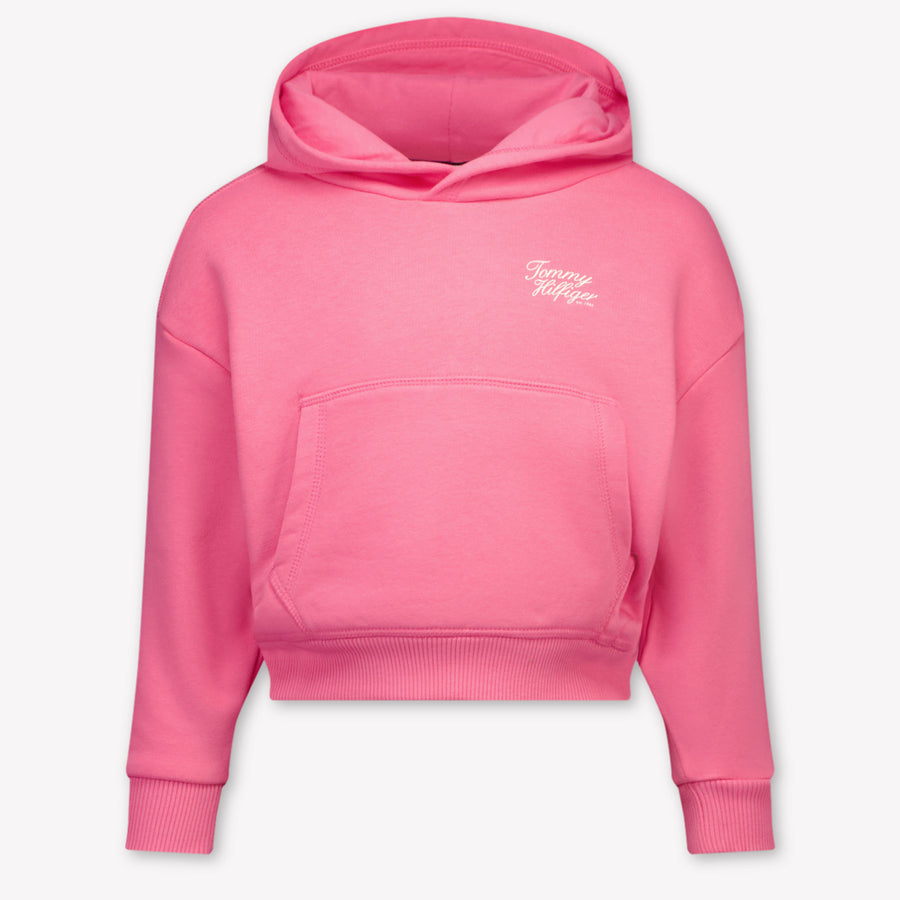Tommy Hilfiger Girls Sweater in Fuchsia