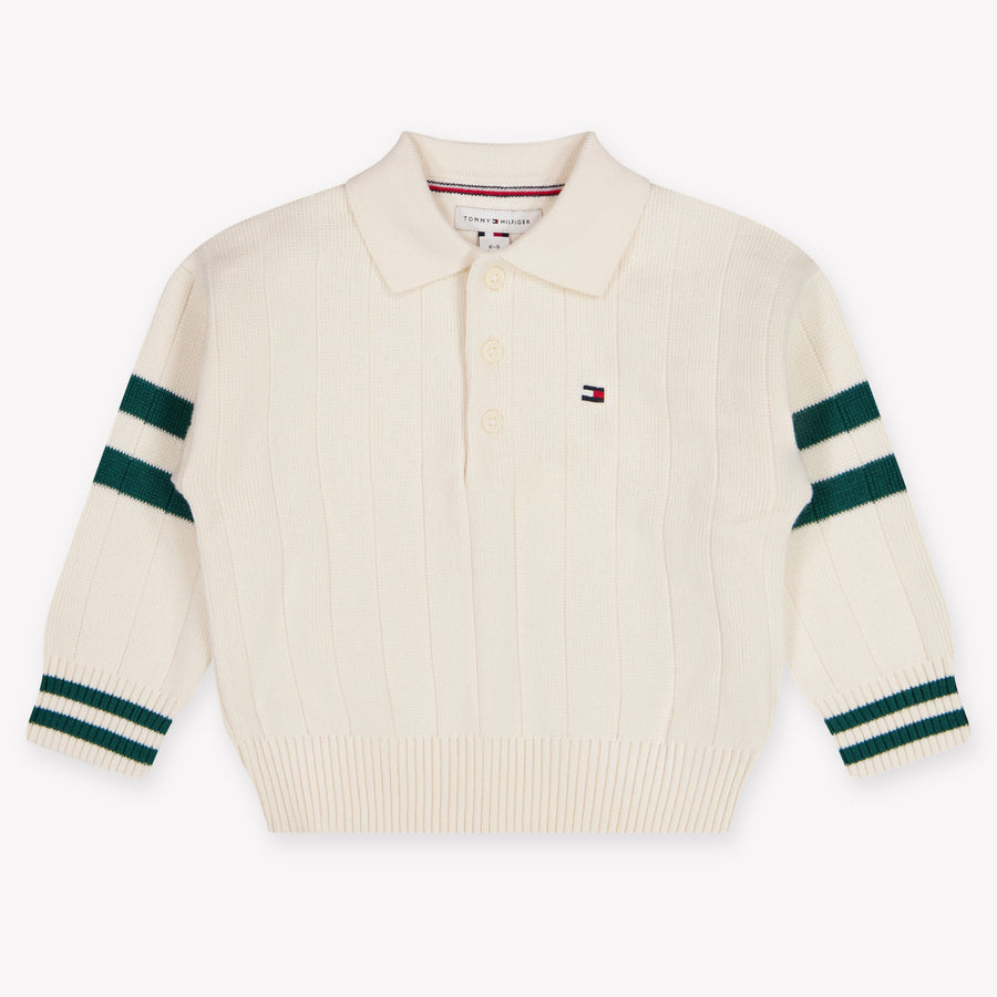 Tommy Hilfiger Baby Boys Sweater In OffWhite
