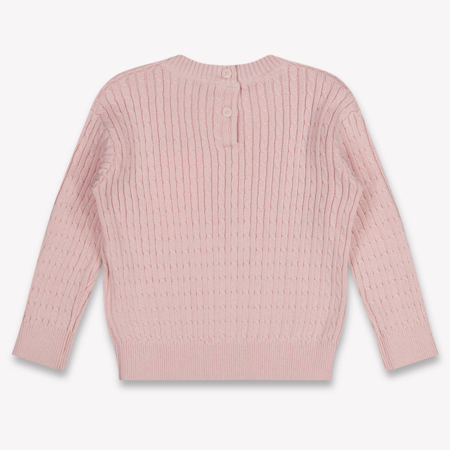 Tommy Hilfiger Baby Meisjes Trui In Licht Roze