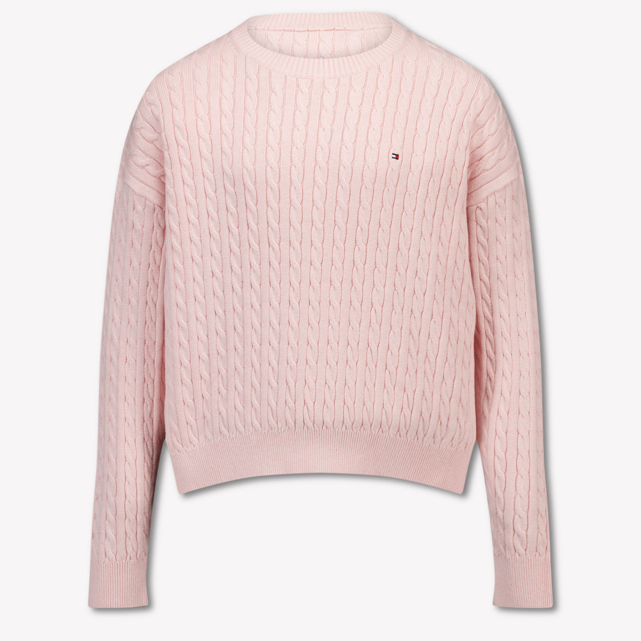 Tommy Hilfiger Girls Sweater in Light Pink