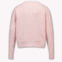 Tommy Hilfiger Girls Sweater in Light Pink