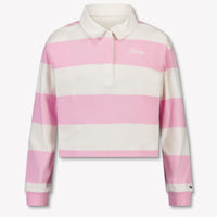 Tommy Hilfiger Kids Girls T-Shirt In Light Pink