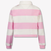Tommy Hilfiger Kids Girls T-Shirt In Light Pink