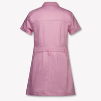 Tommy Hilfiger Kids Girls Dress In Light Pink