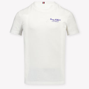 Tommy Hilfiger Kids Boys T-Shirt In White