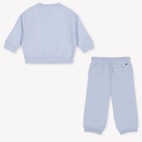 Tommy Hilfiger Baby Unisex Joggingpak In Licht Blauw