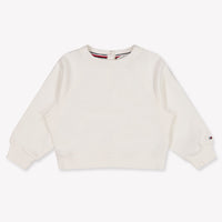 Tommy Hilfiger Baby Girls Sweater In OffWhite