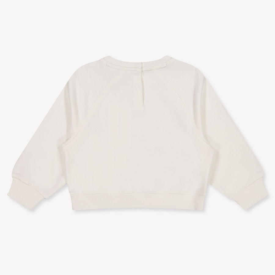 Tommy Hilfiger Baby Girls Sweater In OffWhite