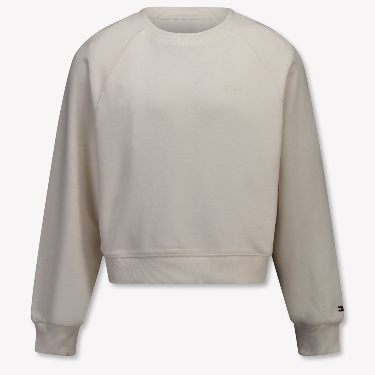 Tommy Hilfiger Kids Girls Sweater In OffWhite