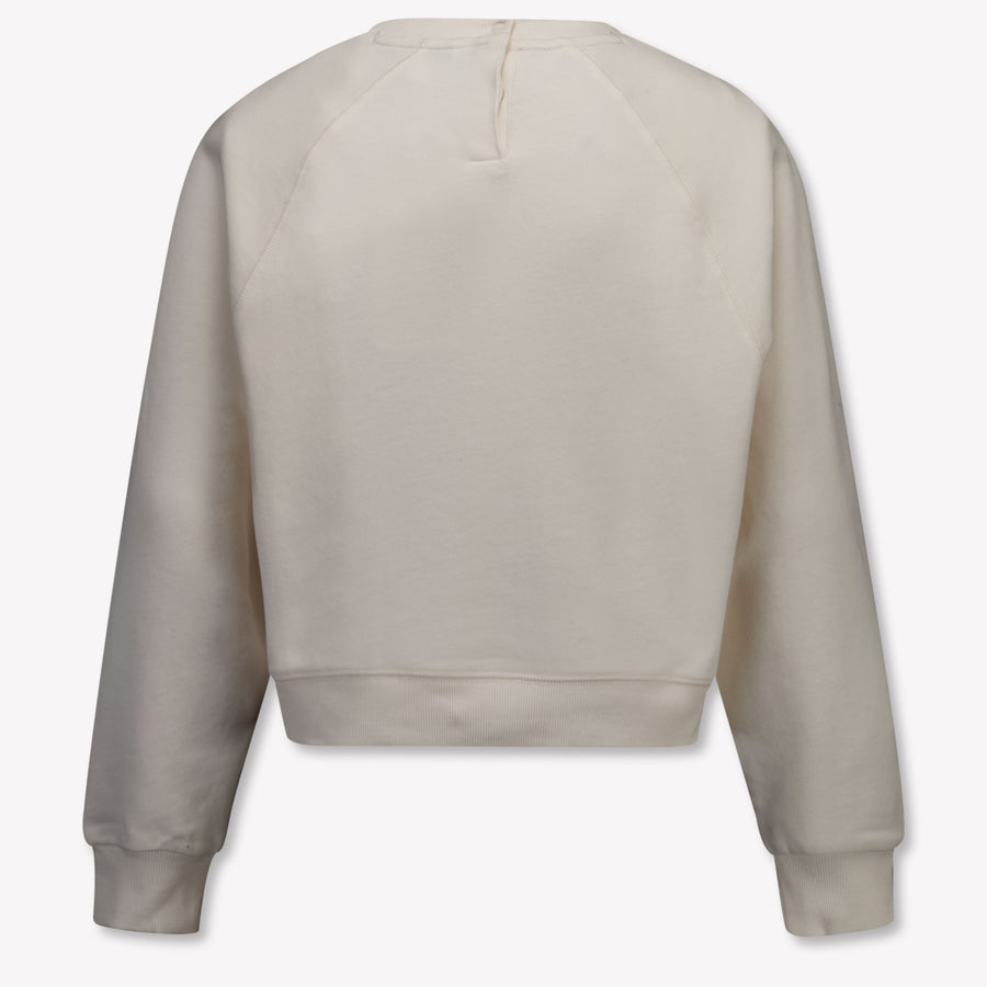 Tommy Hilfiger Kids Girls Sweater In OffWhite