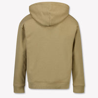 Tommy Hilfiger Kids Boys Sweater In Camel