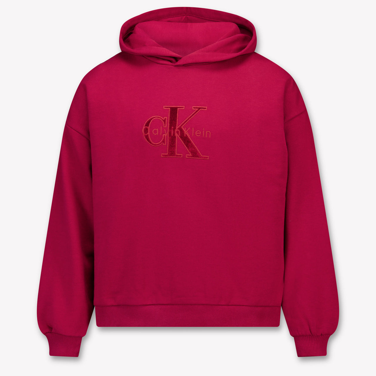 Calvin Klein Kids Girls Sweater In Bordeaux