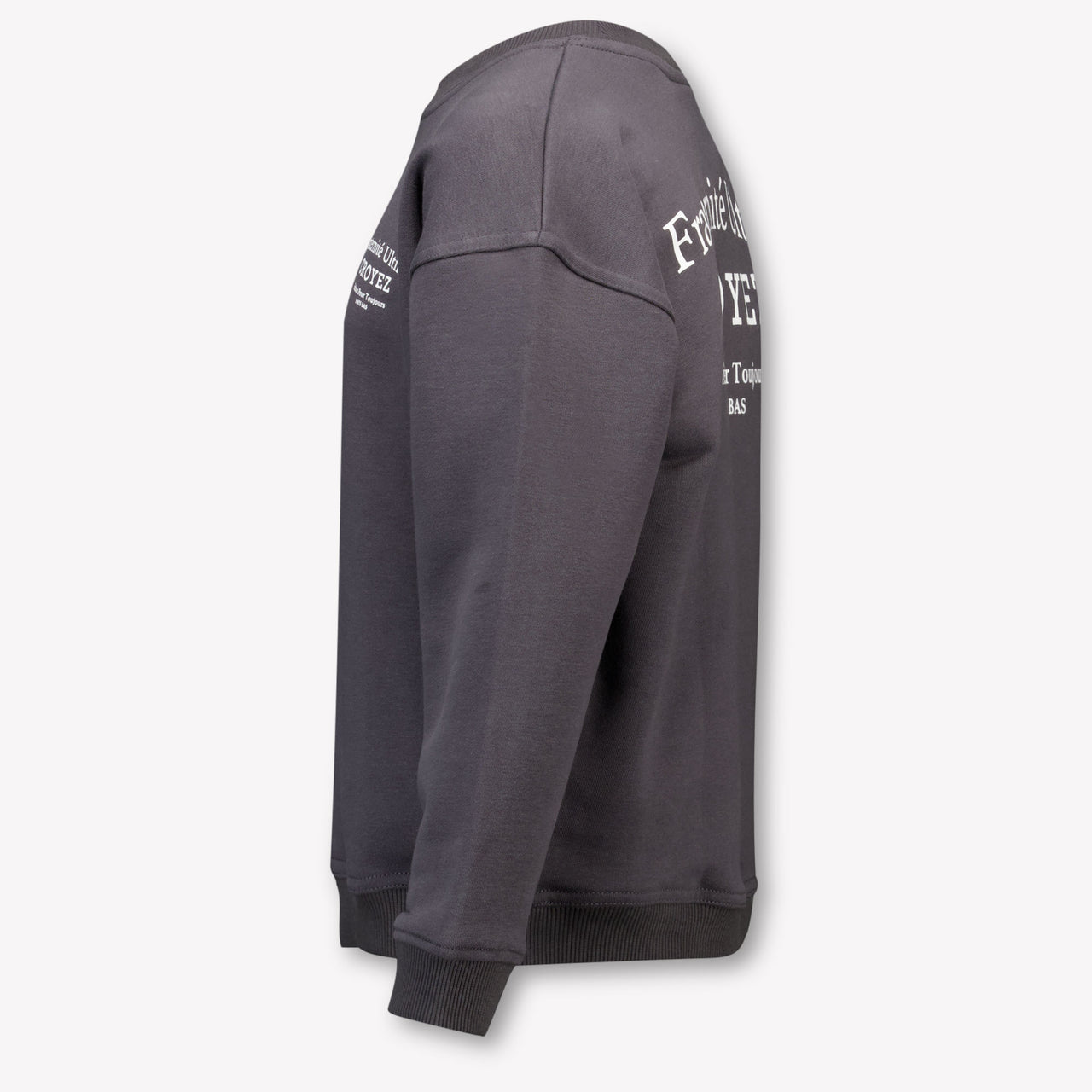 Croyez Kids Boys Sweater In Anthracite