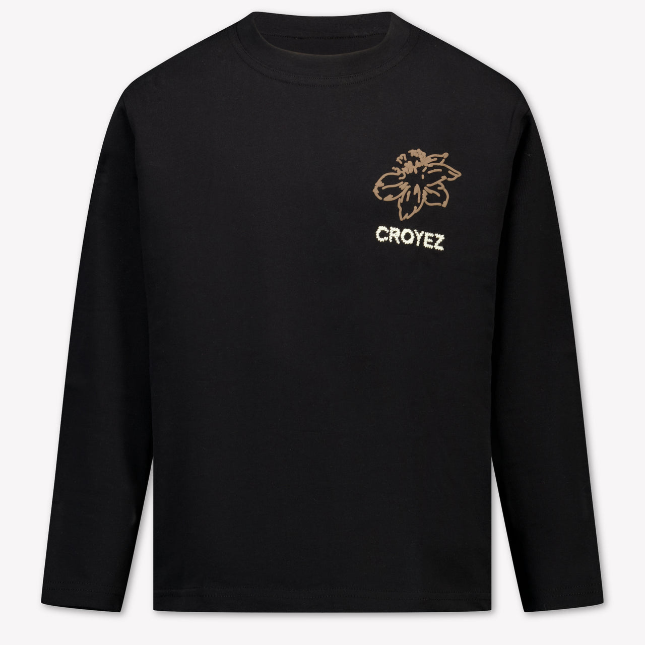Croyez Kinder Jongens T-Shirt In Zwart