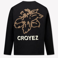 Croyez Kinder Jongens T-Shirt In Zwart