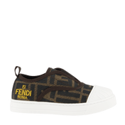 Fendi Kinder Unisex Sneakers Bruin