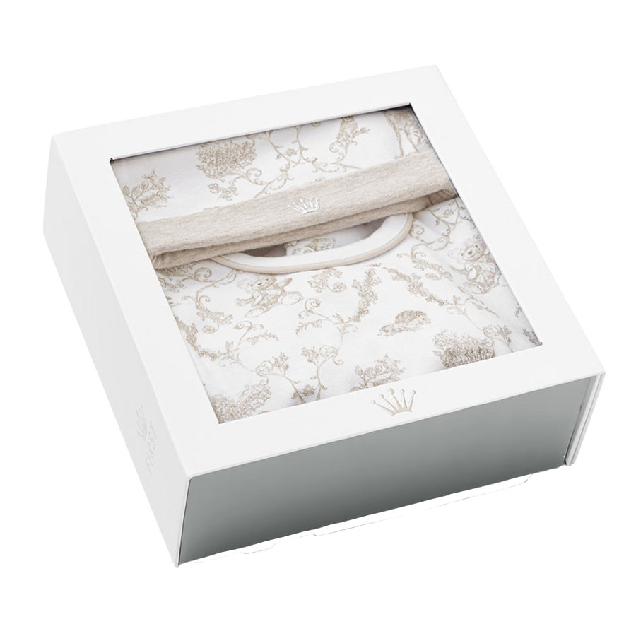First Baby Unisex Boxpakje In Wit