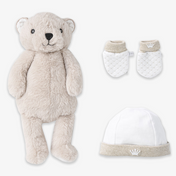 First Teddybear Giftset in Beige