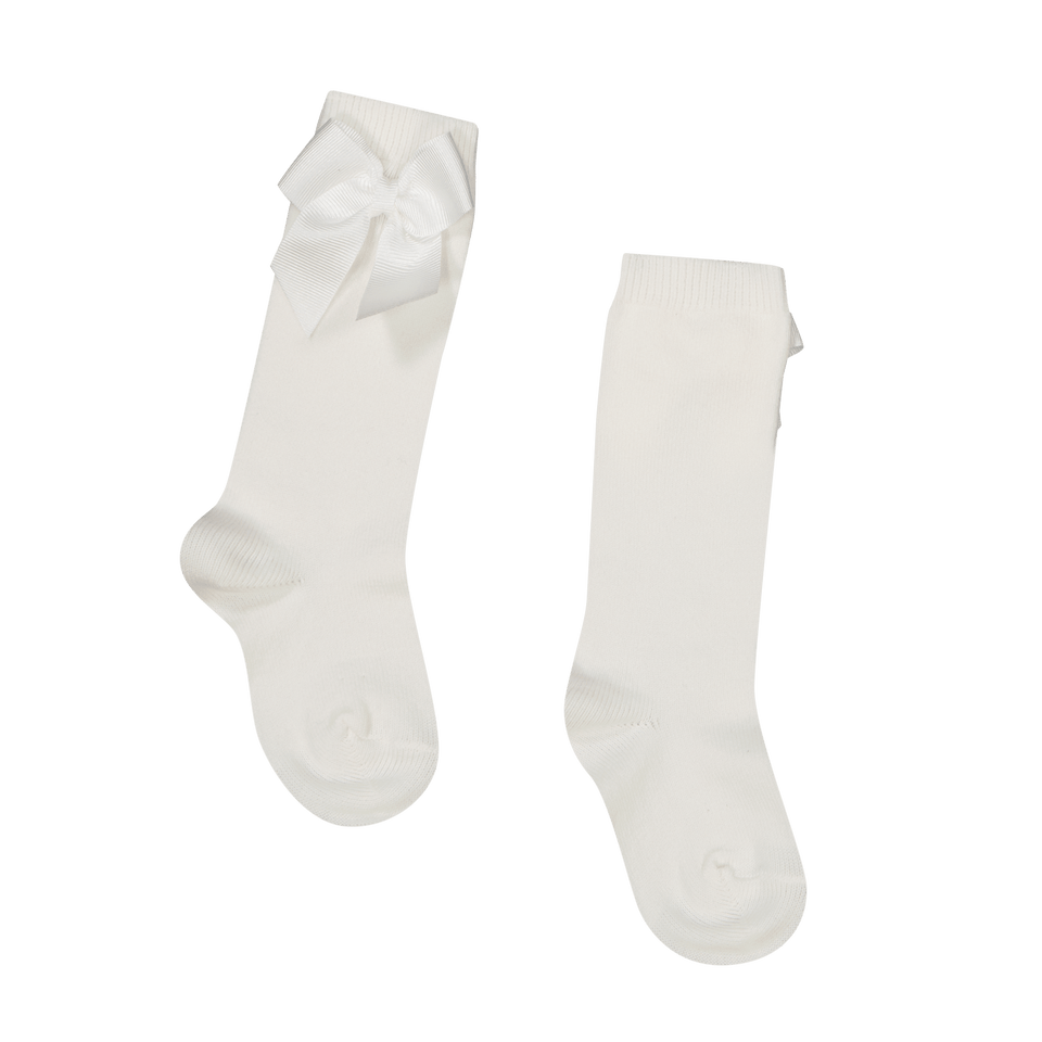 Condor Baby Meisjes Sokje Off White