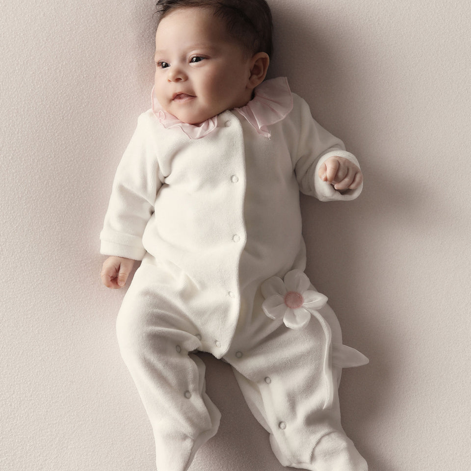 MonnaLisa Baby girls box suit OffWhite