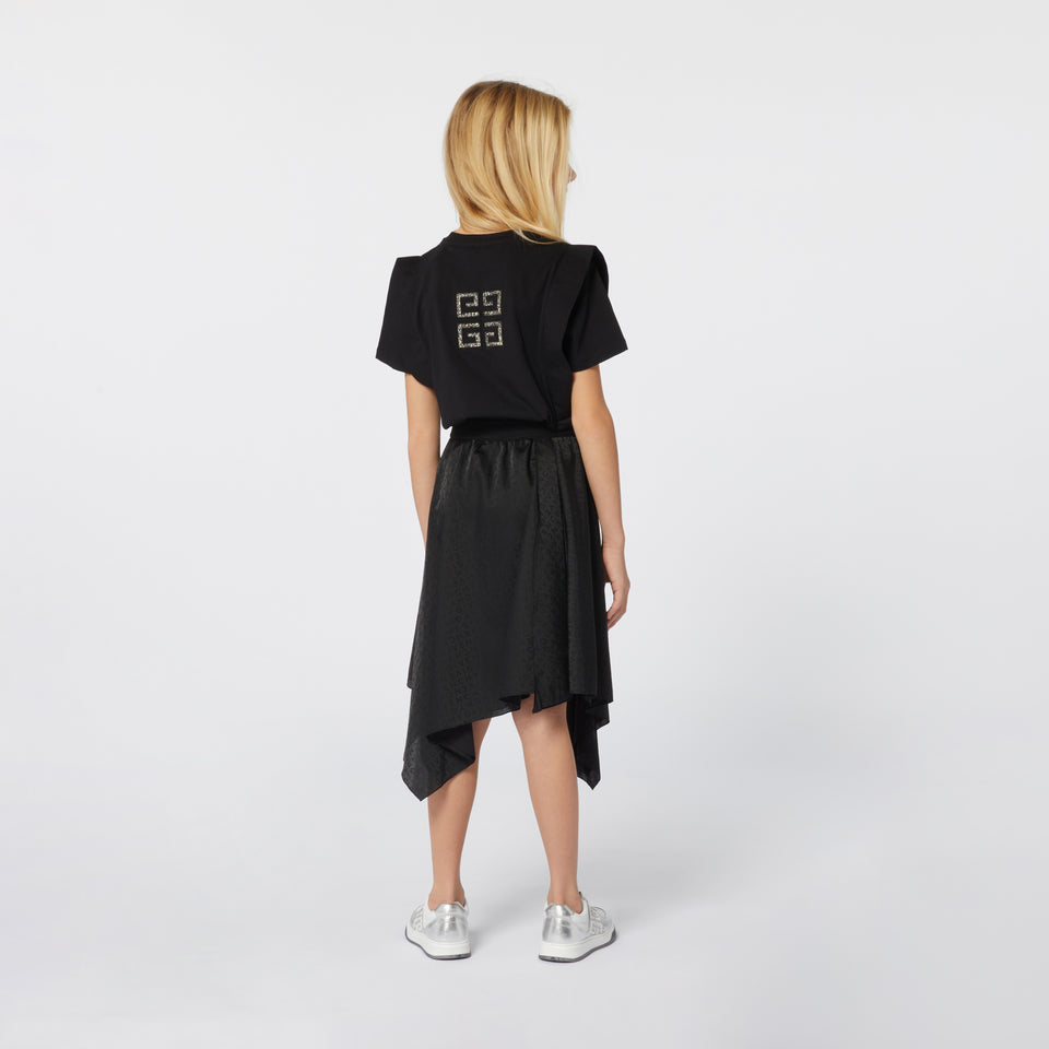 Givenchy Meisjes T-shirt Zwart