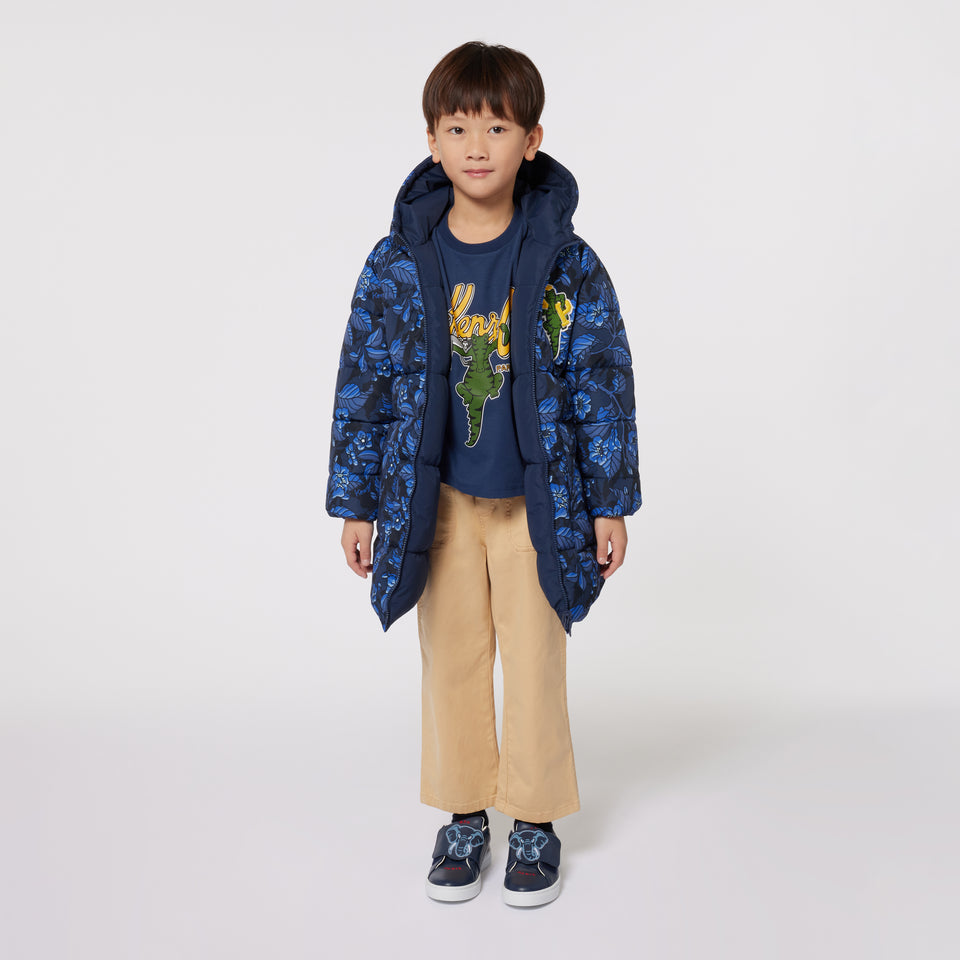 Kenzo Kids Boys t-shirt Navy