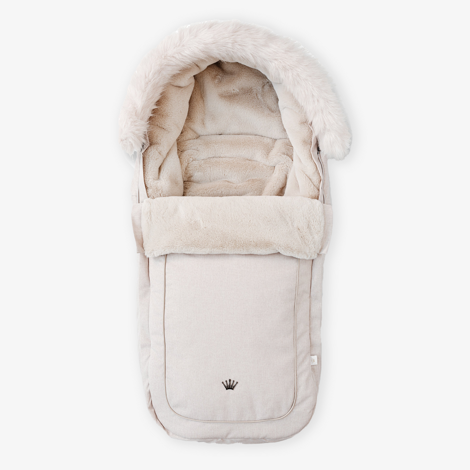 First Baby Orly Footmuff in Beige