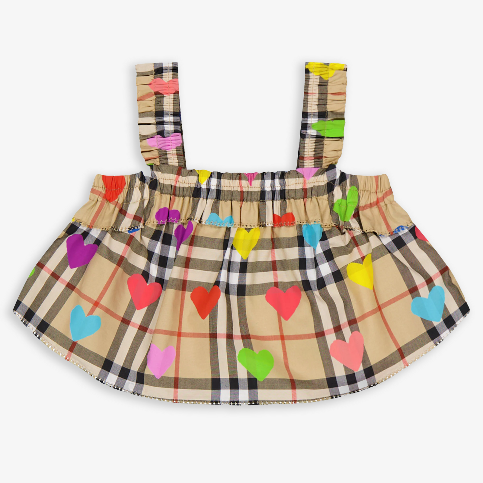 Burberry Gabi Baby Girls T-Shirt In Beige