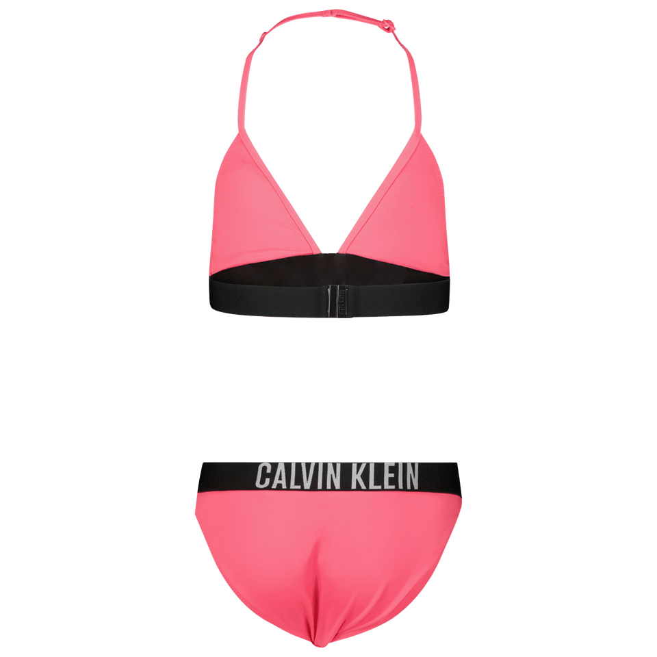 Calvin Klein Kinder Meisjes Zwemkleding Roze