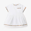 Burberry Lea Baby Meisjes Jurk In Wit