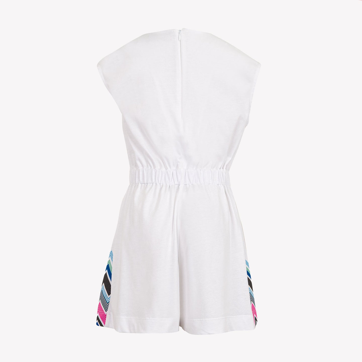 Missoni Kinder Meisjes Jumpsuit In Wit