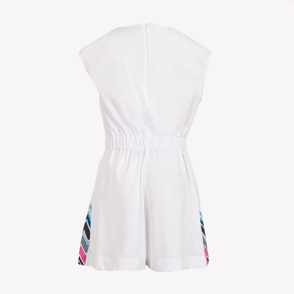 Missoni Kids Girls in jumpsuit White