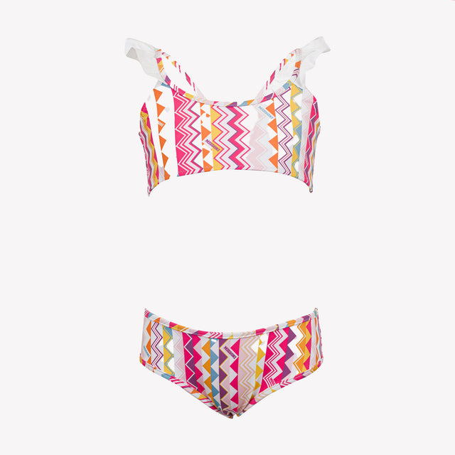 Missoni Kids Girls Swimwear In Pink