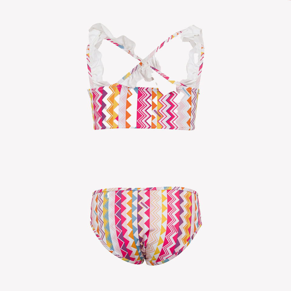 Missoni Kids Girls Swimwear In Pink