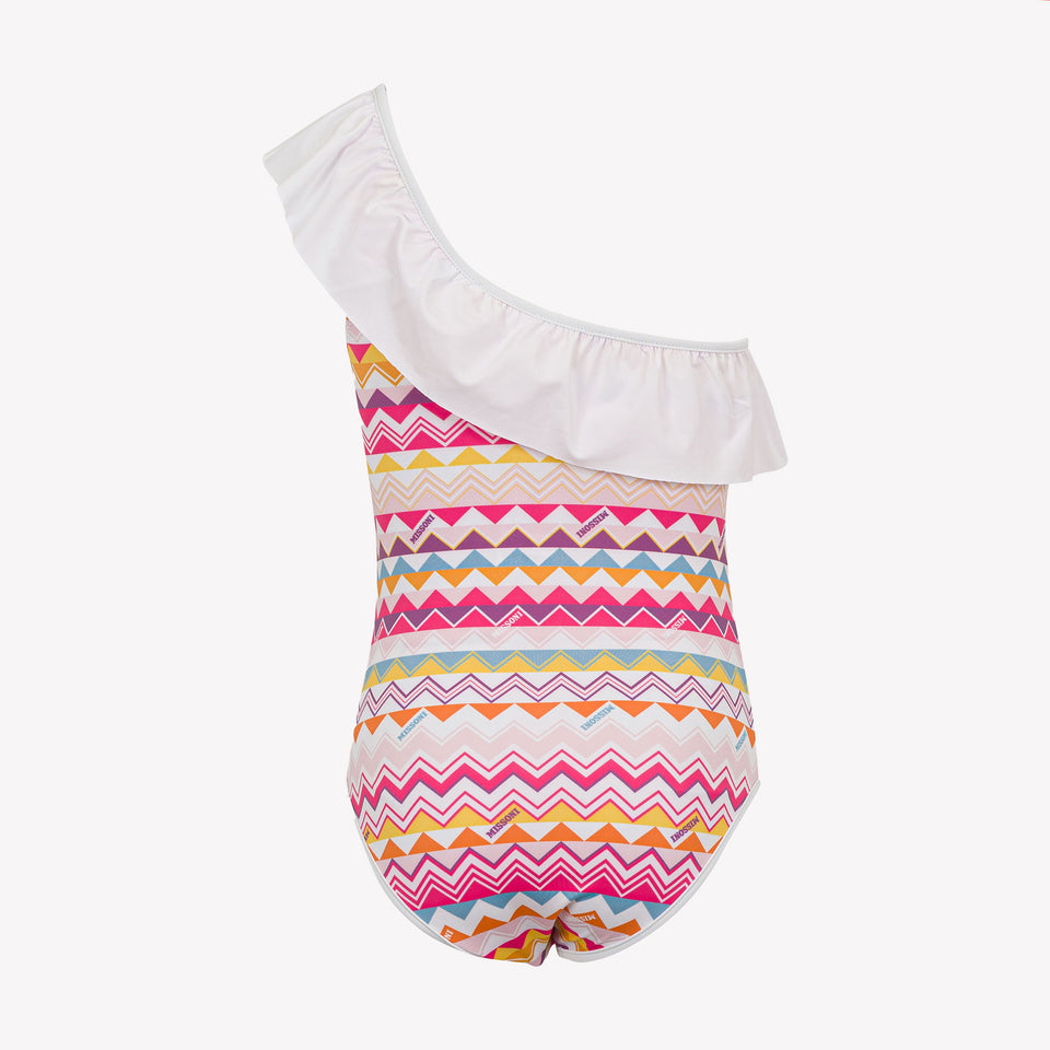 Missoni Kids Girls Swimwear In Pink