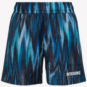 Missoni Kinder Jongens Zwemkleding In Blauw