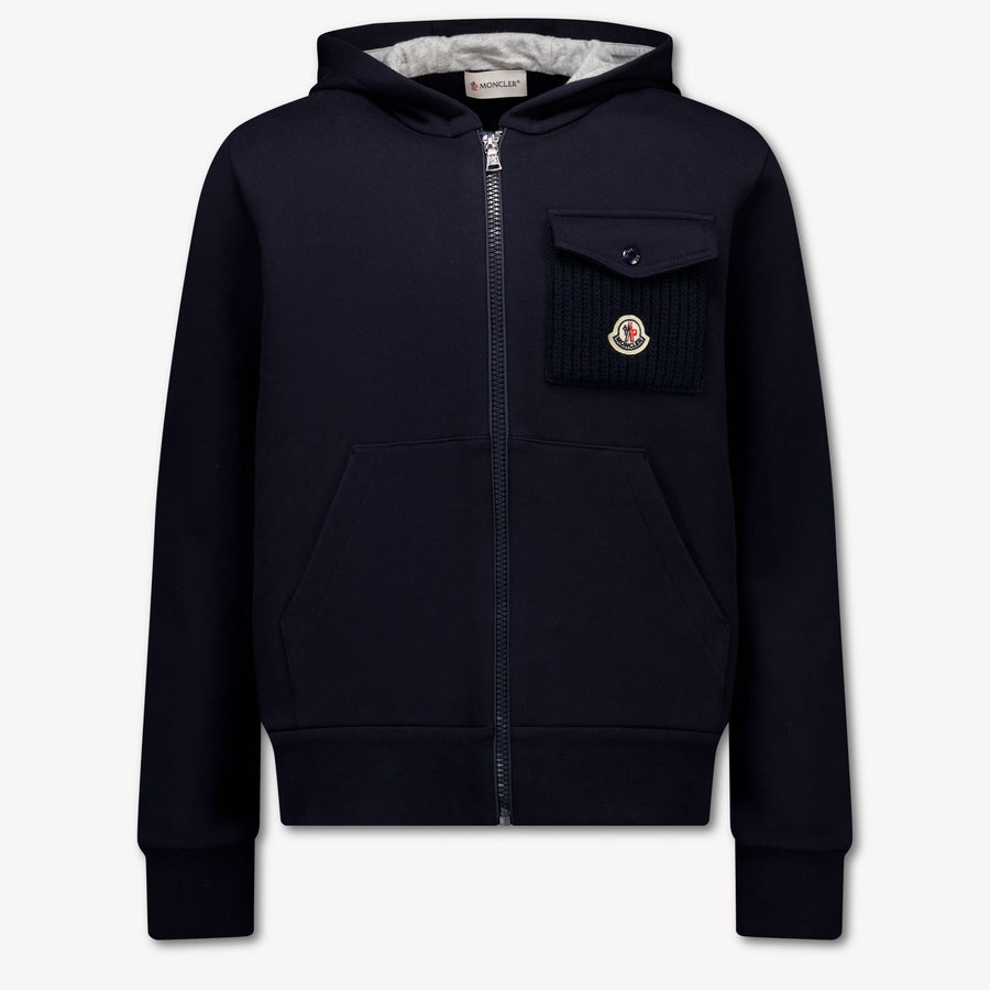 Moncler Kinder Jongens Vest In Navy