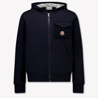 Moncler Kinder Jongens Vest In Navy