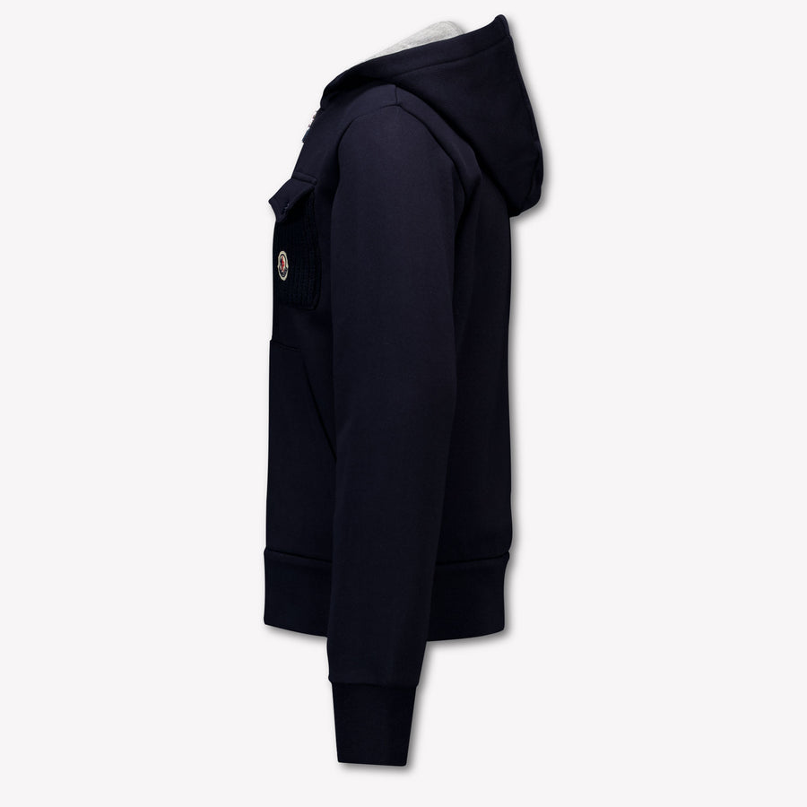 Moncler Kinder Jongens Vest In Navy