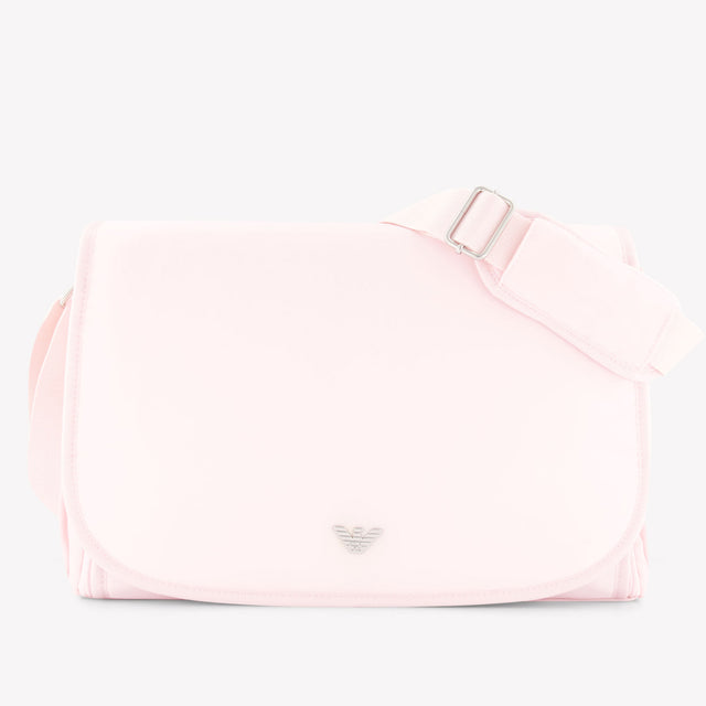 Armani Baby Meisjes Luiertas In Licht Roze