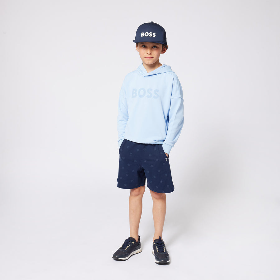 Boss Kids Boys Sweater  Light Blue