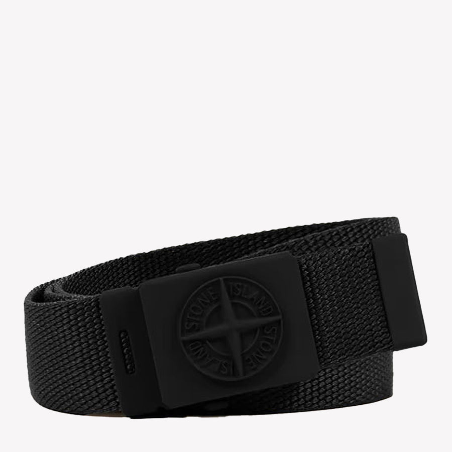 Stone Island Boys Belt in Black