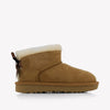 UGG Ultra Mini Bailey Bow Girls Boots in Camel