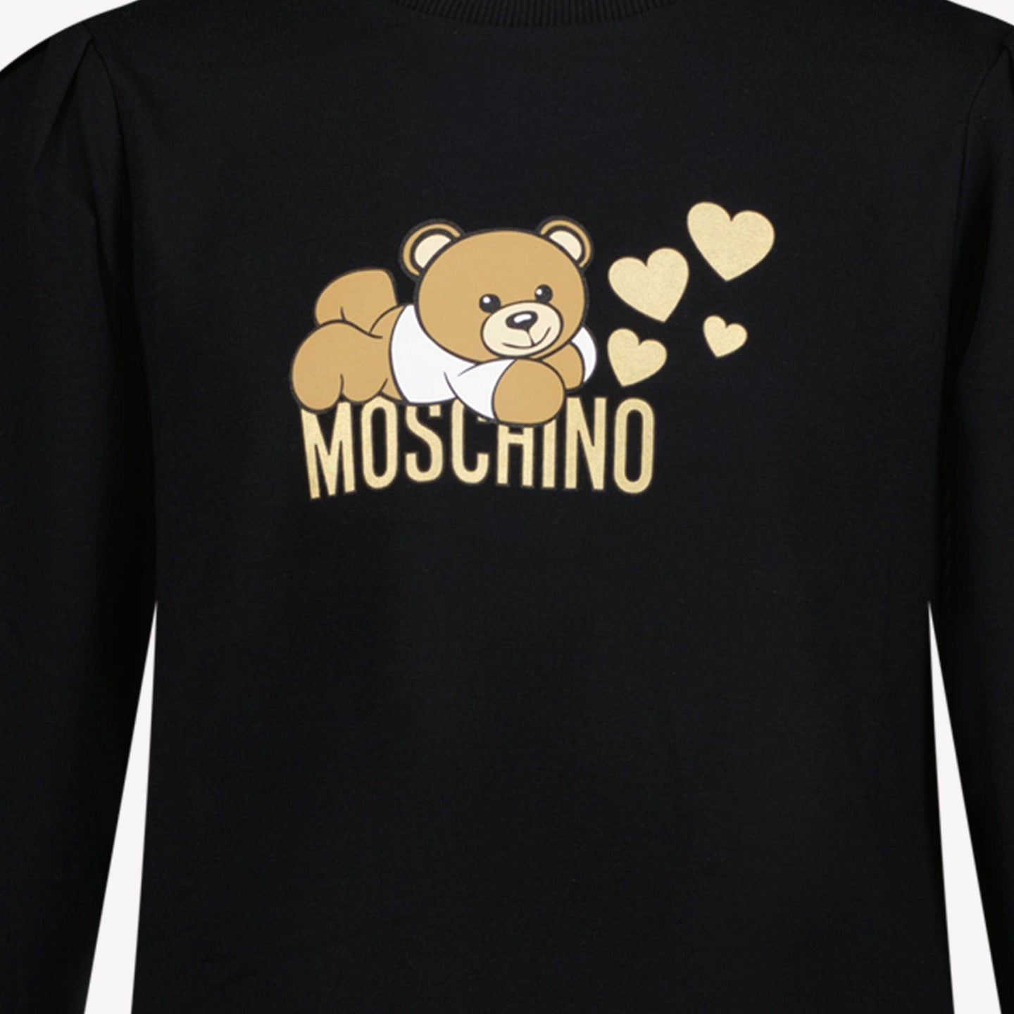 Moschino Meisjes Jurk Zwart 4Y