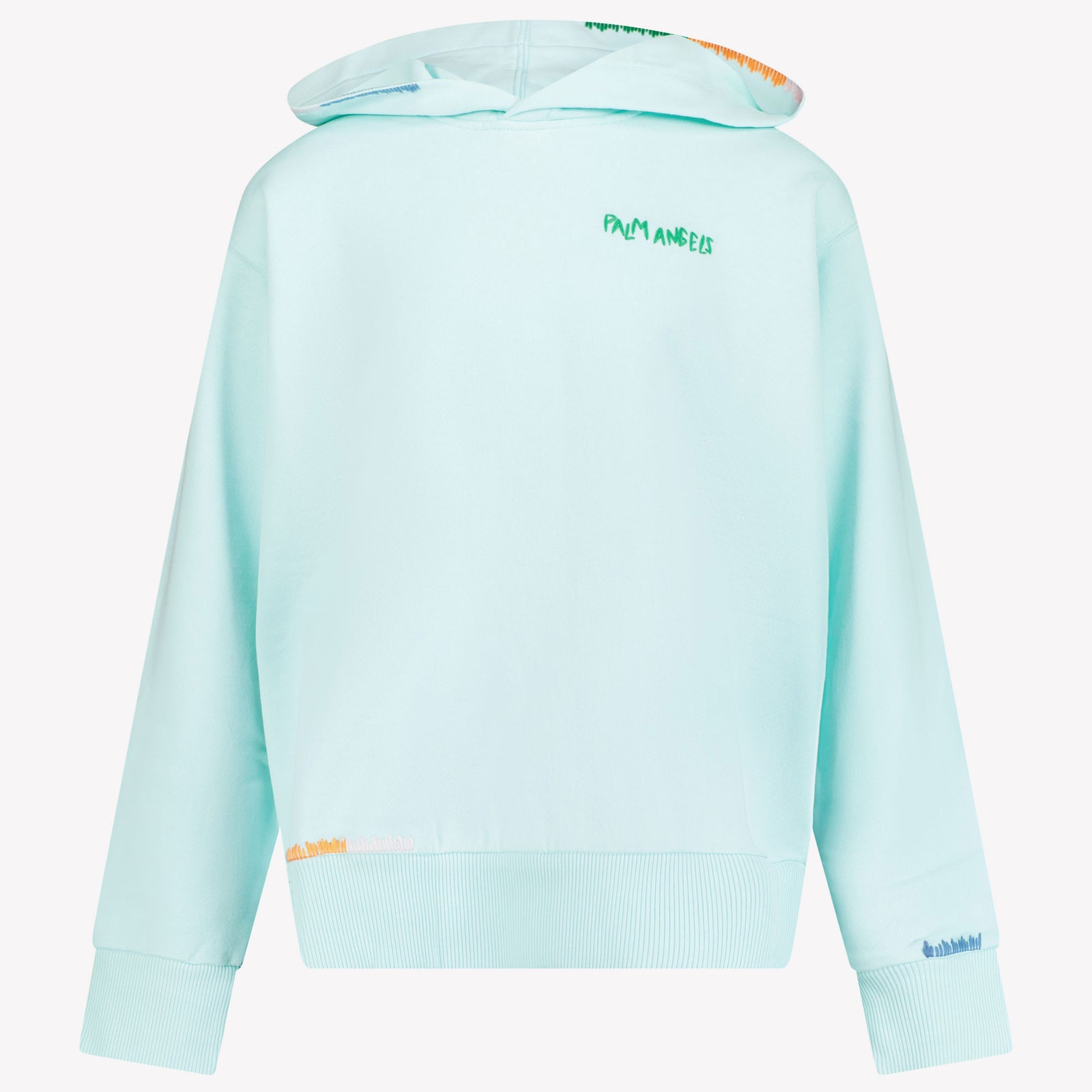 Palm Angels Kids Boys Sweater in Turquoise