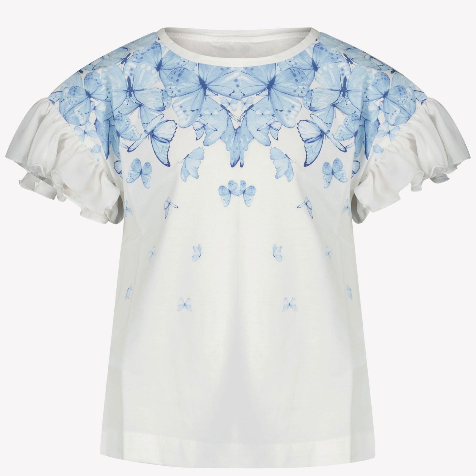 MonnaLisa Kids Girls in T-Shirt White