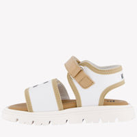Moschino Unisex Sandals  Beige