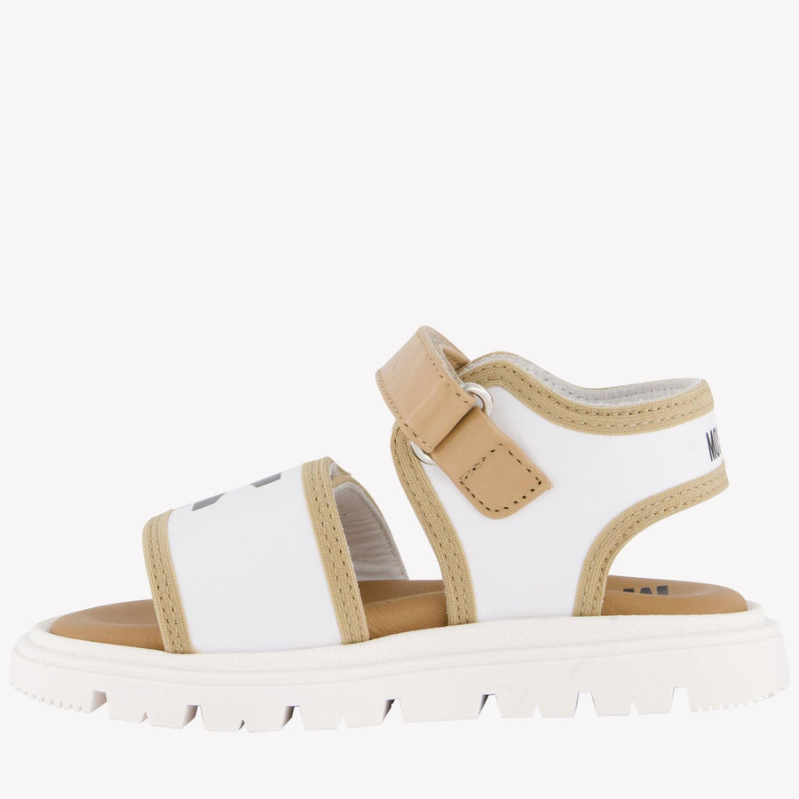 Moschino Unisex Sandals  Beige